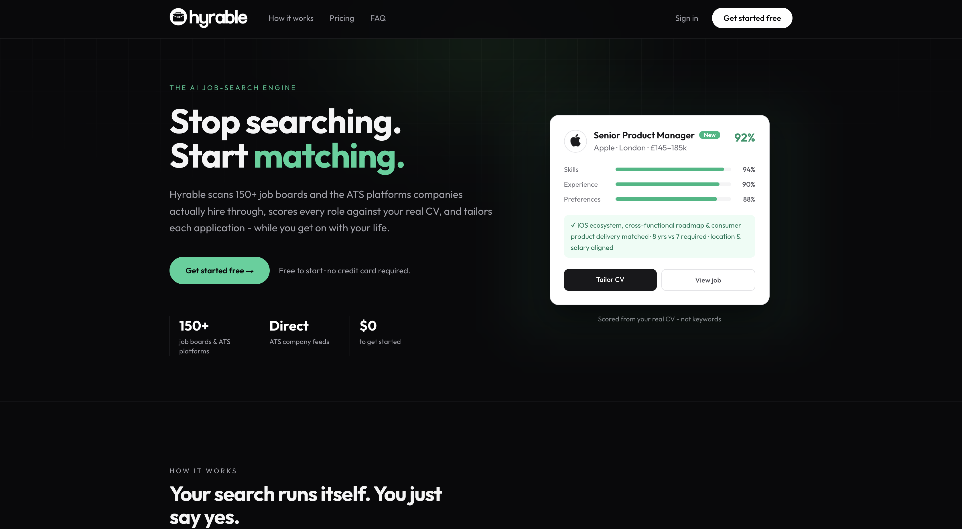 Hyrable app screenshot